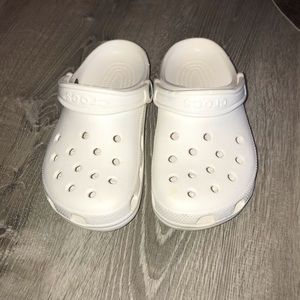 White CROCS